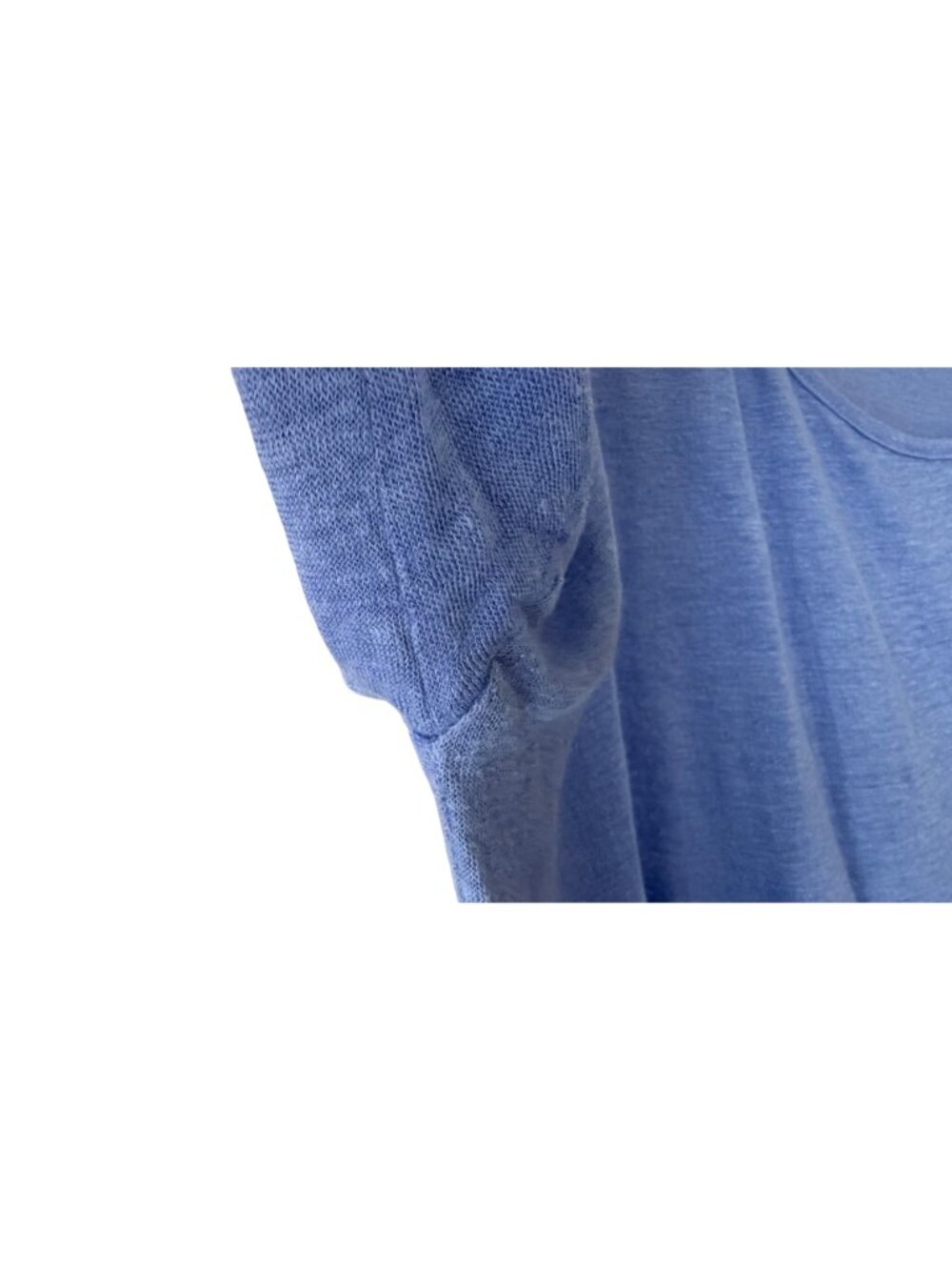 Calypso St. Barth Blue 100% Linen Oversized Tunic Top Women’s XS - Picture 12 of 14